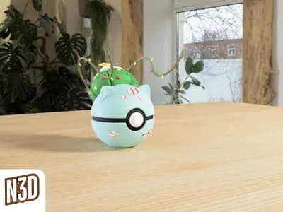 0001 - Bulbasaur - Christmas