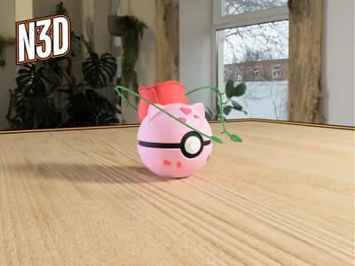 0001 - Bulbasaur - Rose
